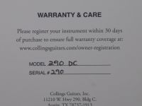 collings 290 dc rot  